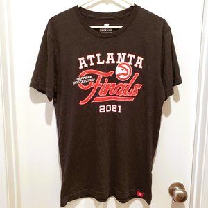 Atlanta Hawks T Shirt 2021 NBA Eastern Conference Finals Soft Tee Size Large